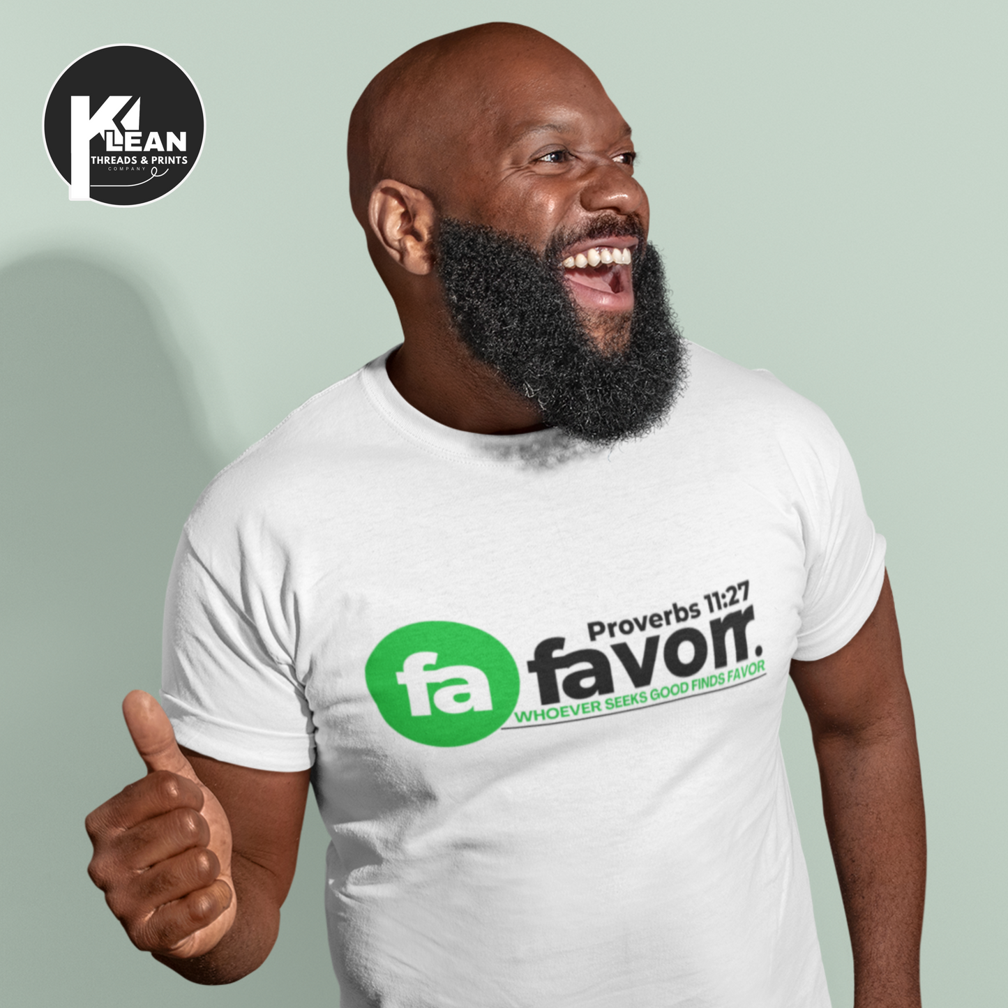 Favorr T-Shirt – Seek Good, Find Favor