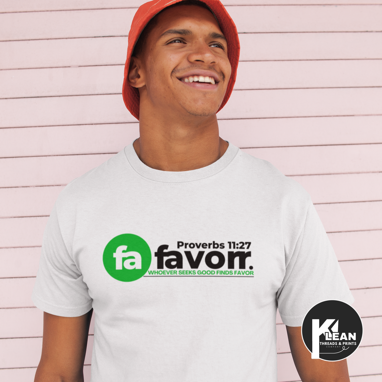 Favorr T-Shirt – Seek Good, Find Favor