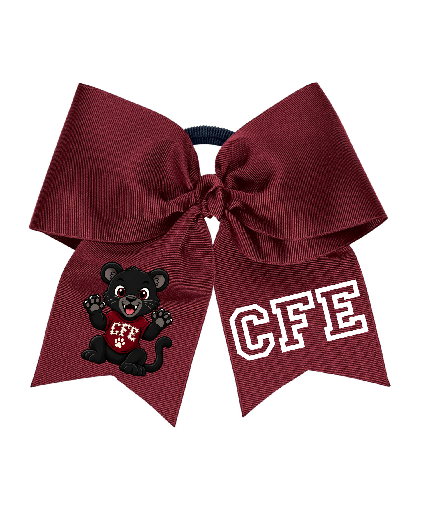 8" Grosgrain Cheer Style Bow