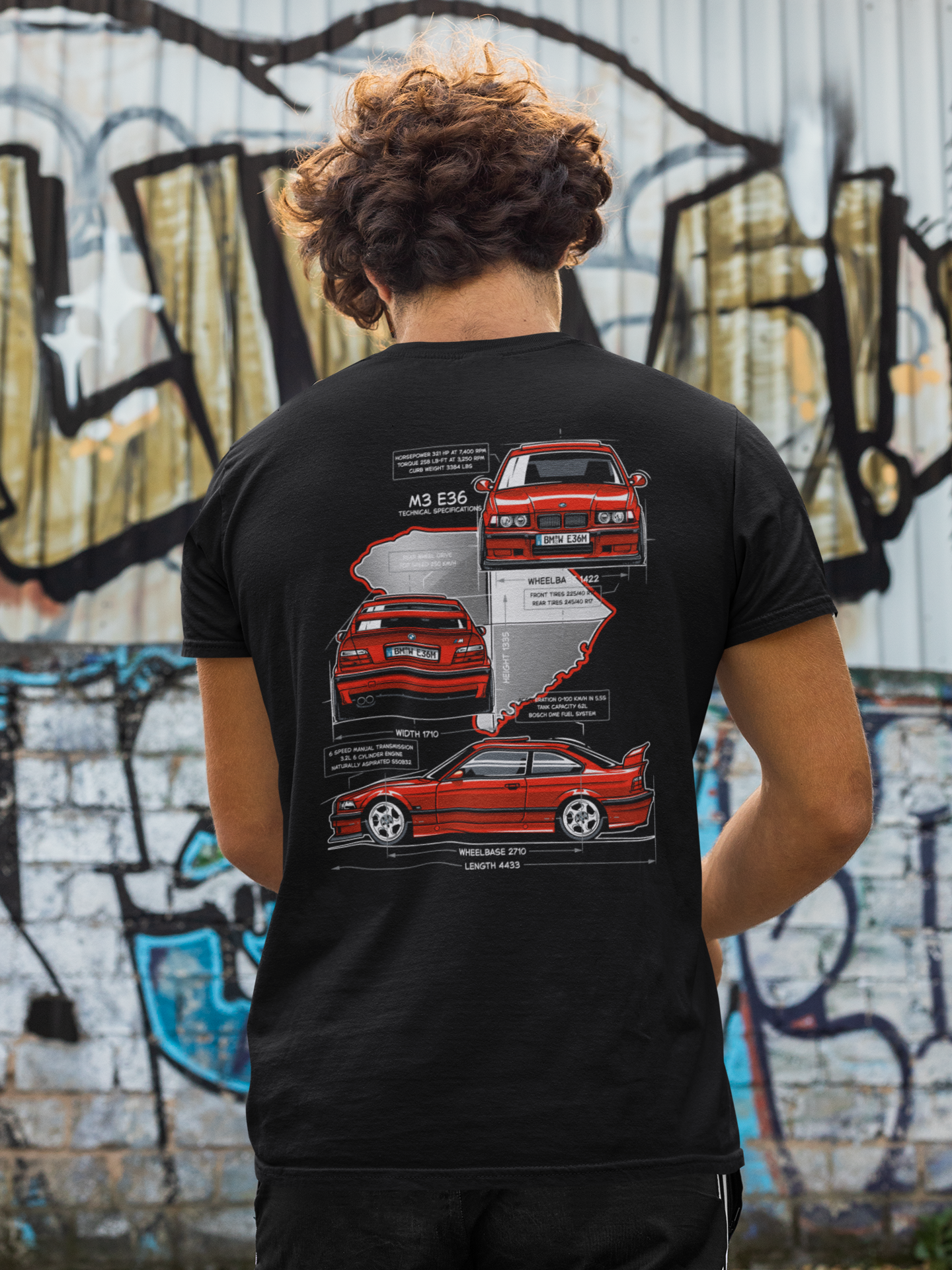 BMWCCA Myrtle Beach Region Limited Edition Blueprint T-Shirt