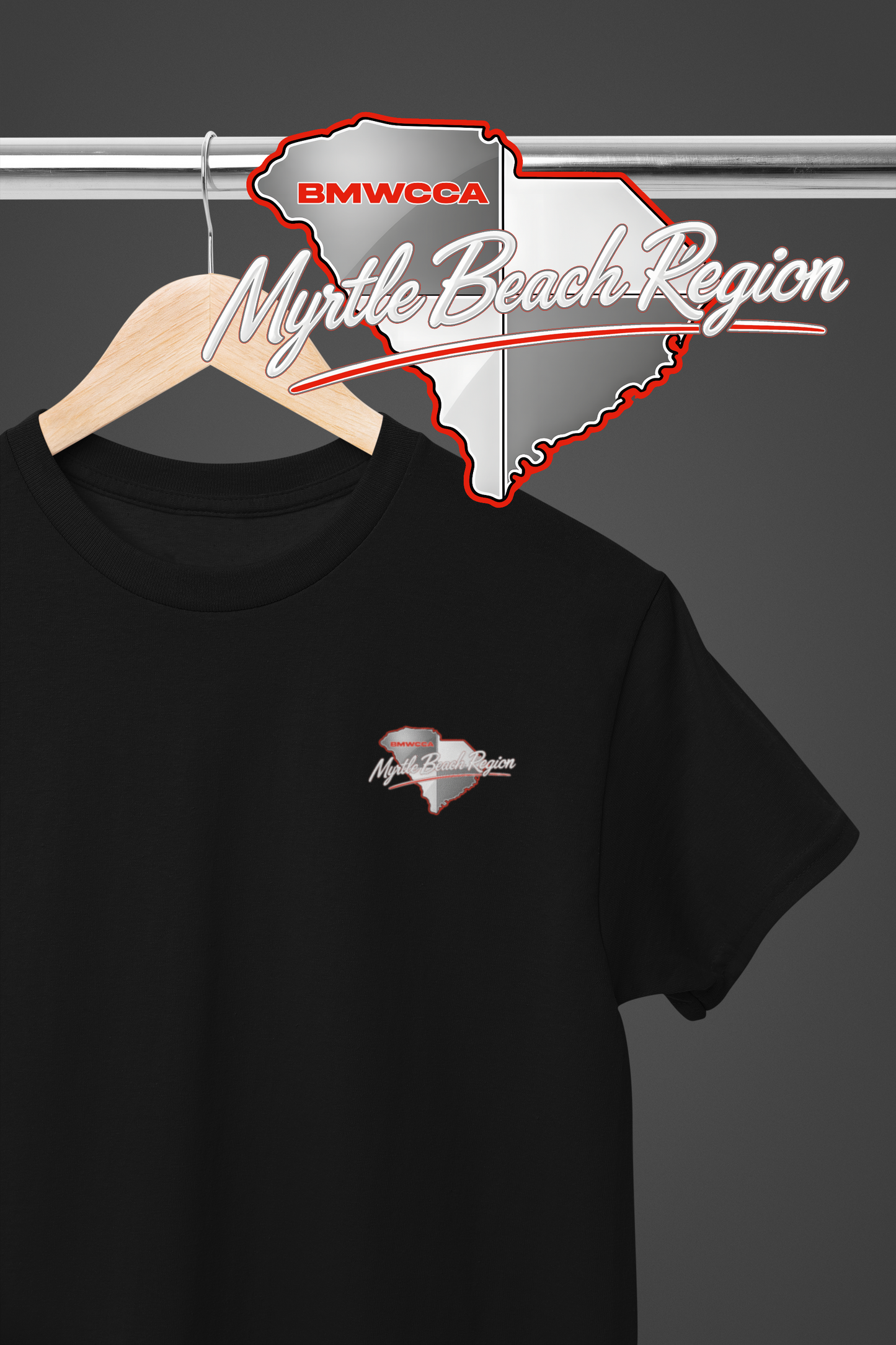 BMWCCA Myrtle Beach Region Limited Edition Blueprint T-Shirt