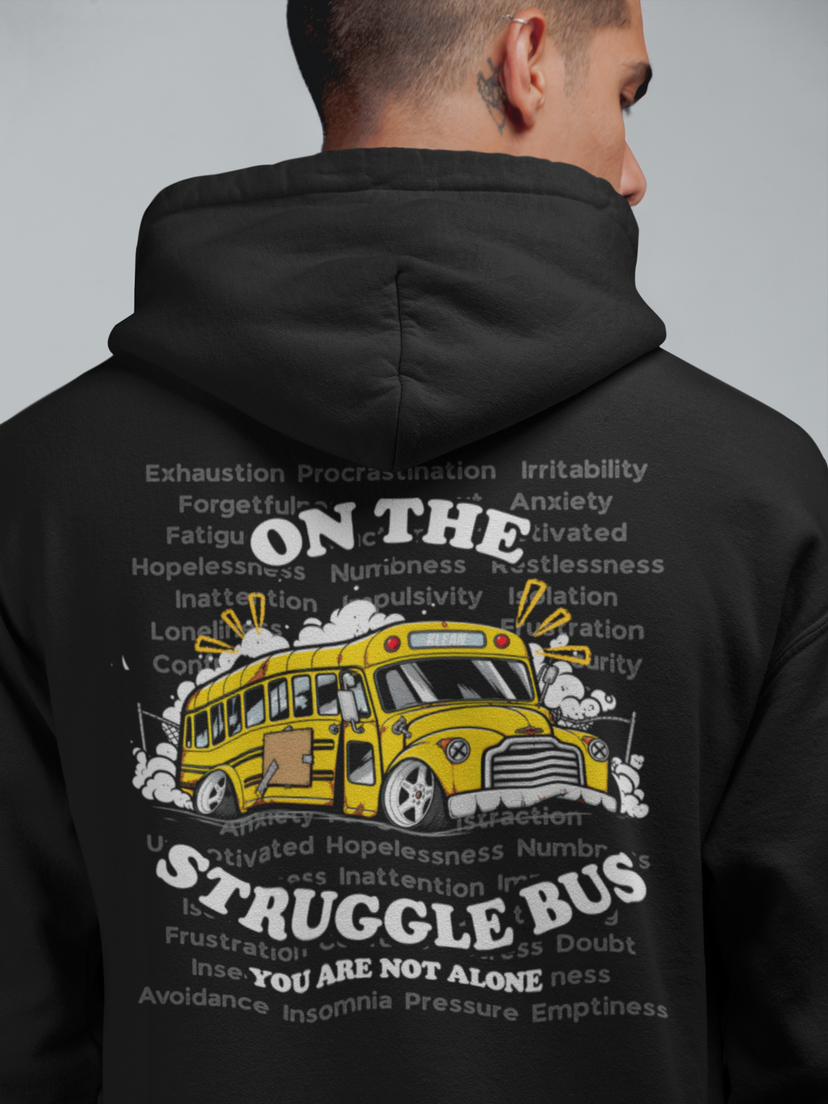 On the Struggle Bus Hoodie